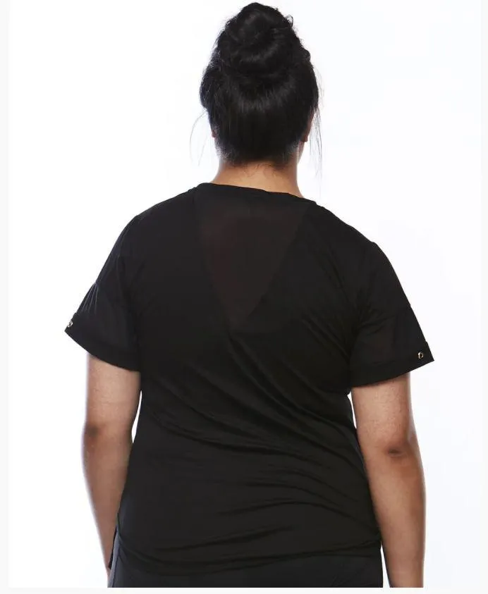 Serene Short Sleeve Shirt - Black