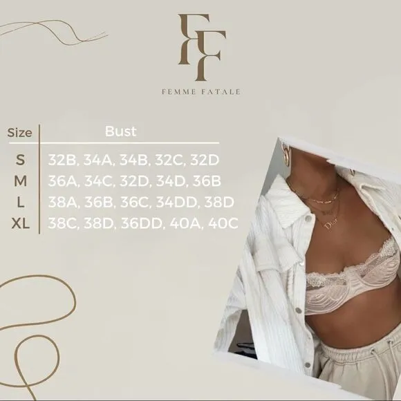 Sexy Sheer Floral High Waisted Lingerie Set