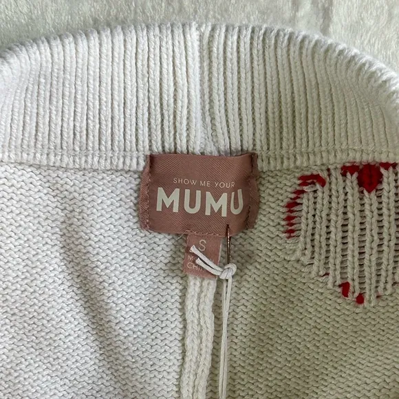 Show Me Your Mumu Boardwalk Shorts in Tossed Heart Knit High Waist