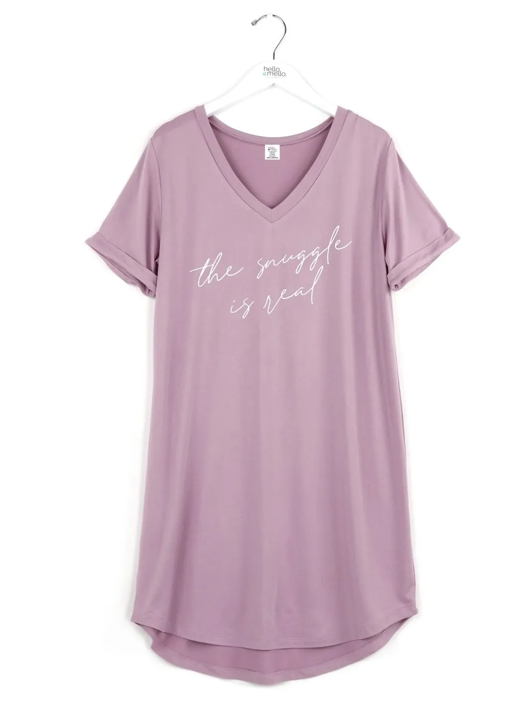 Sleep Shirt - Snuggle Lavender FINAL SALE