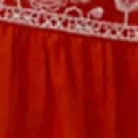 Sleeveless Embroidered Tiered Maxi Dress