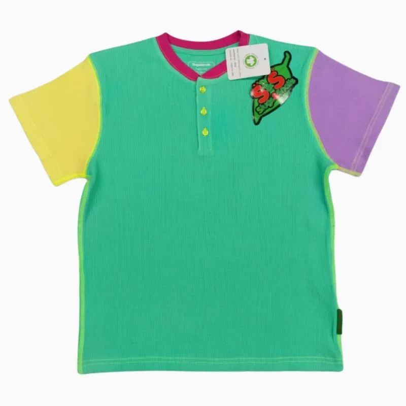 Slugs & Snails Kids 90s Neons Waffle Shortee Set