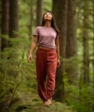 So Flow Pant - Mulberry