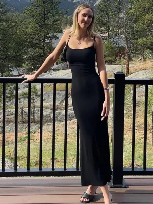 Spaghetti Strap Maxi Dress