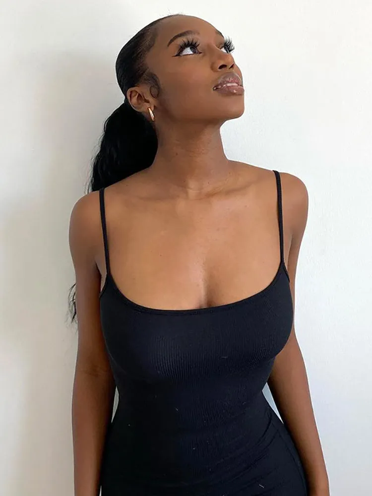 Spaghetti Strap Maxi Dress