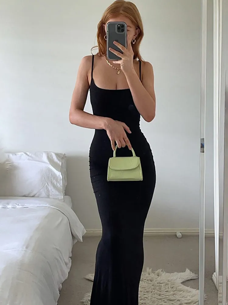 Spaghetti Strap Maxi Dress