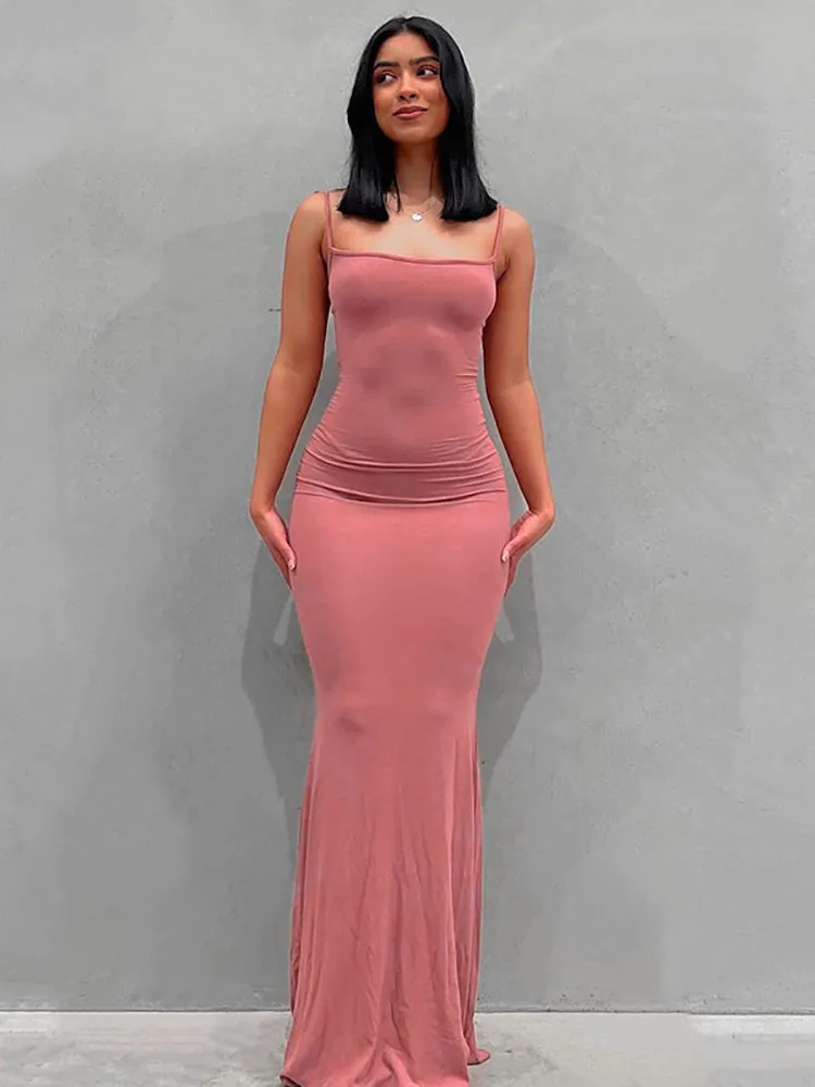 Spaghetti Strap Maxi Dress