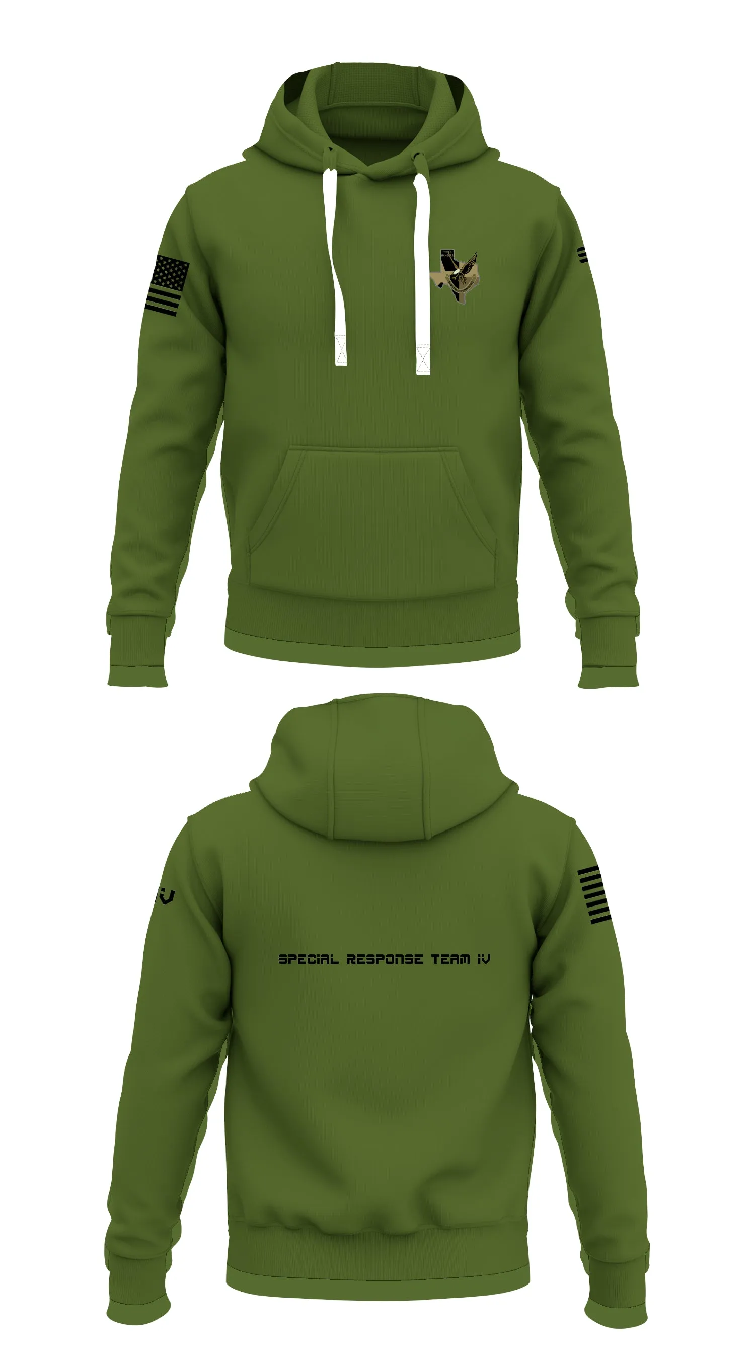 Special Response Team IV Store 1  Core Men's Hooded Performance Sweatshirt - 66890862678