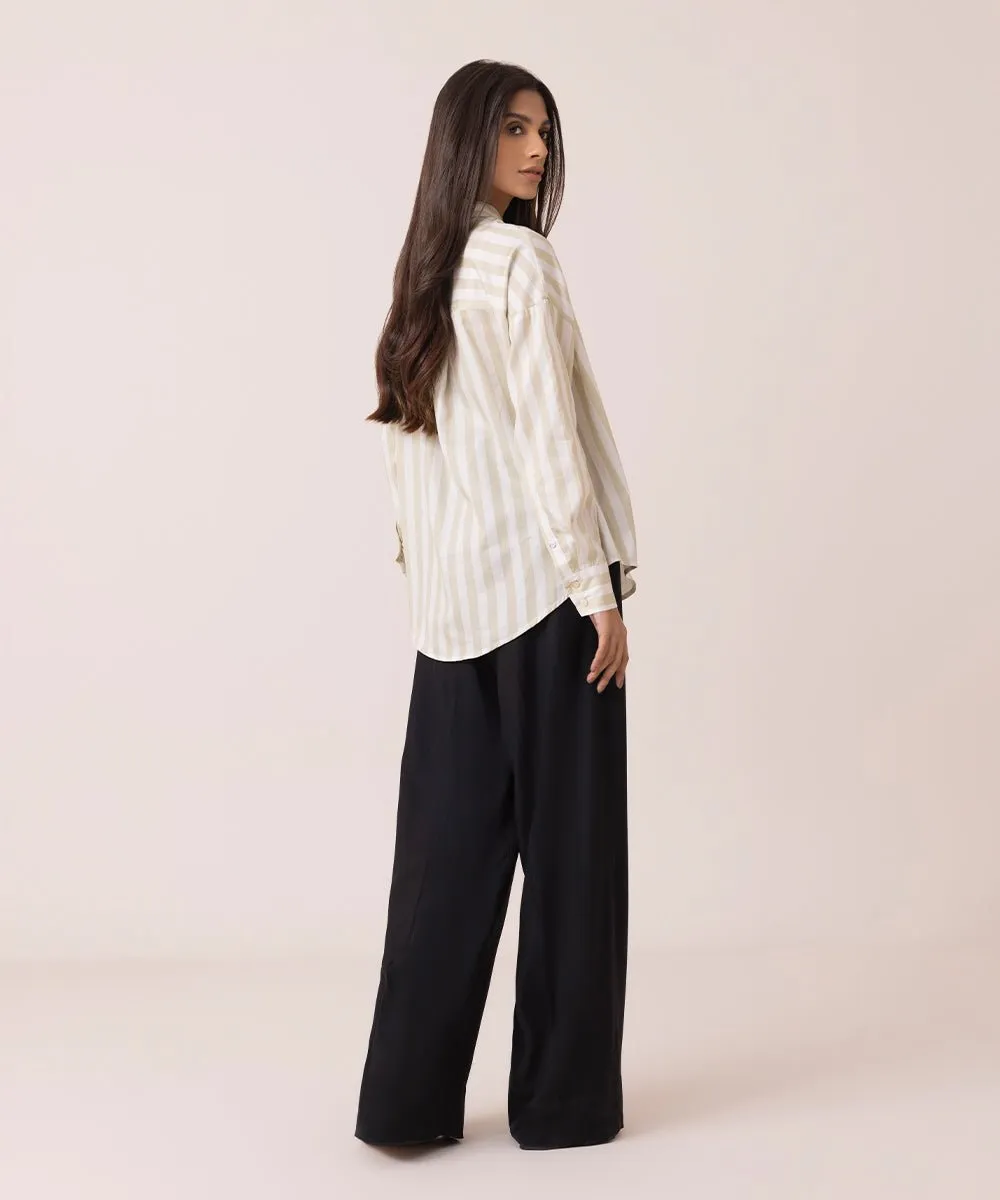Striped Loose-Fit Shirt