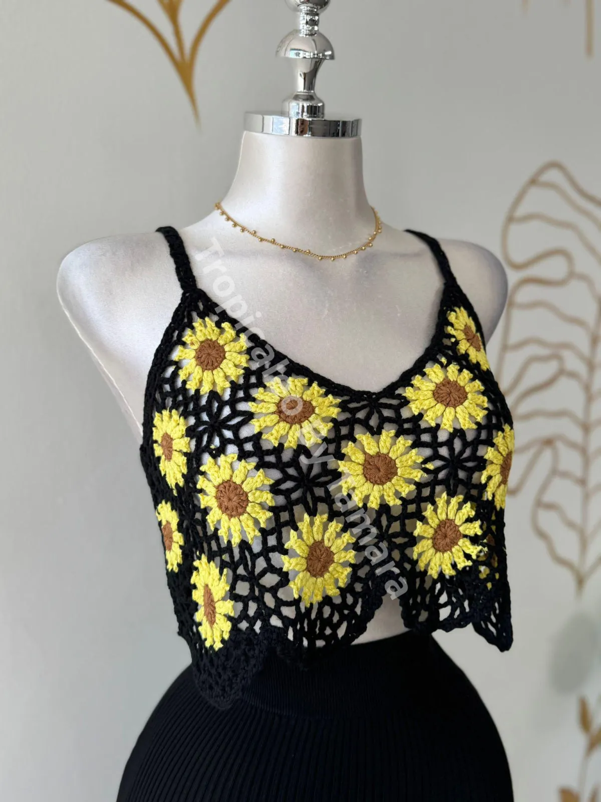 Sunny Crochet Top