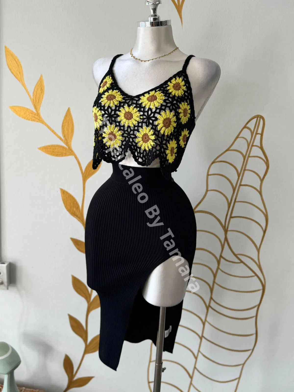 Sunny Crochet Top