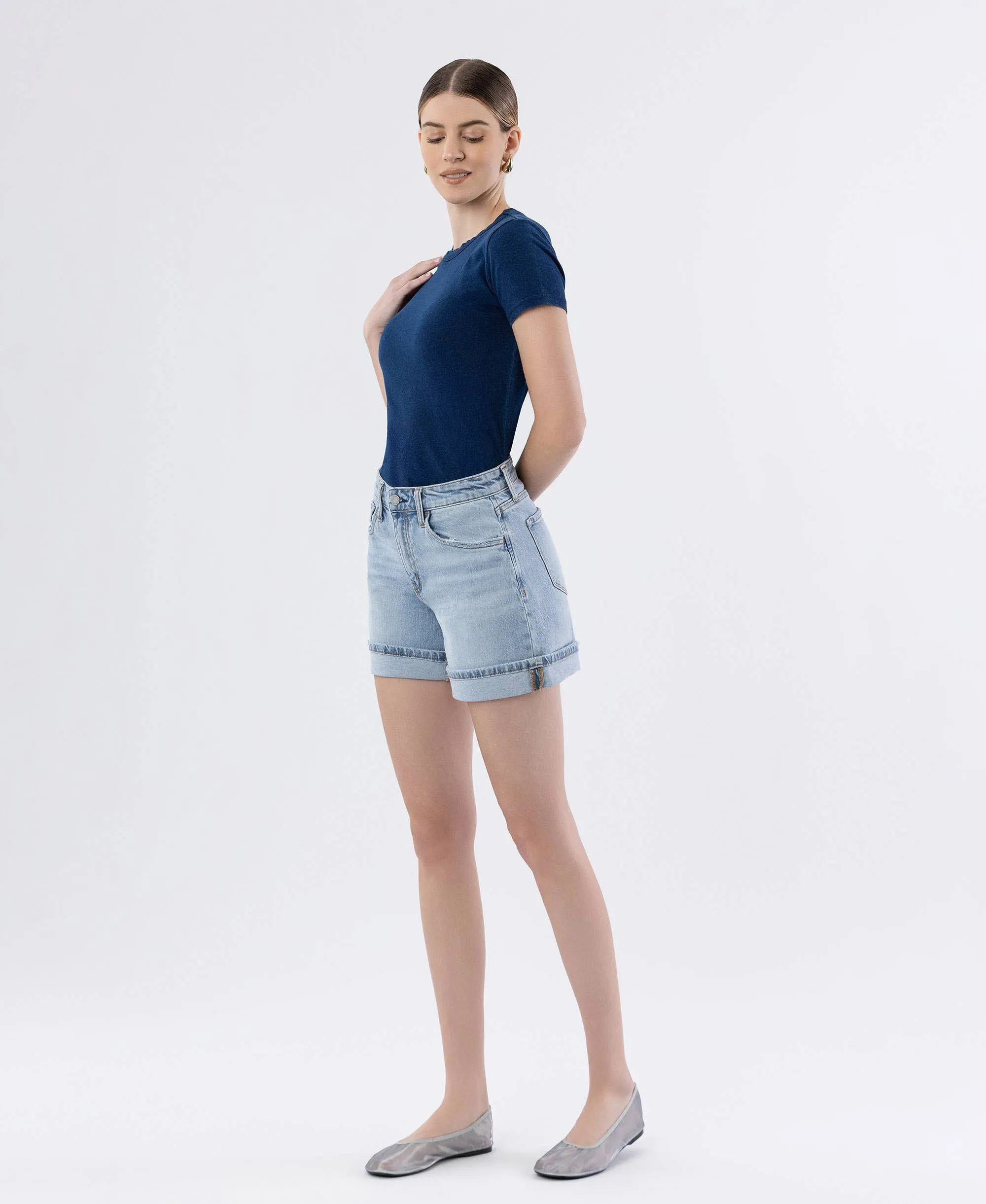 Surfside Denim Short - Vervet
