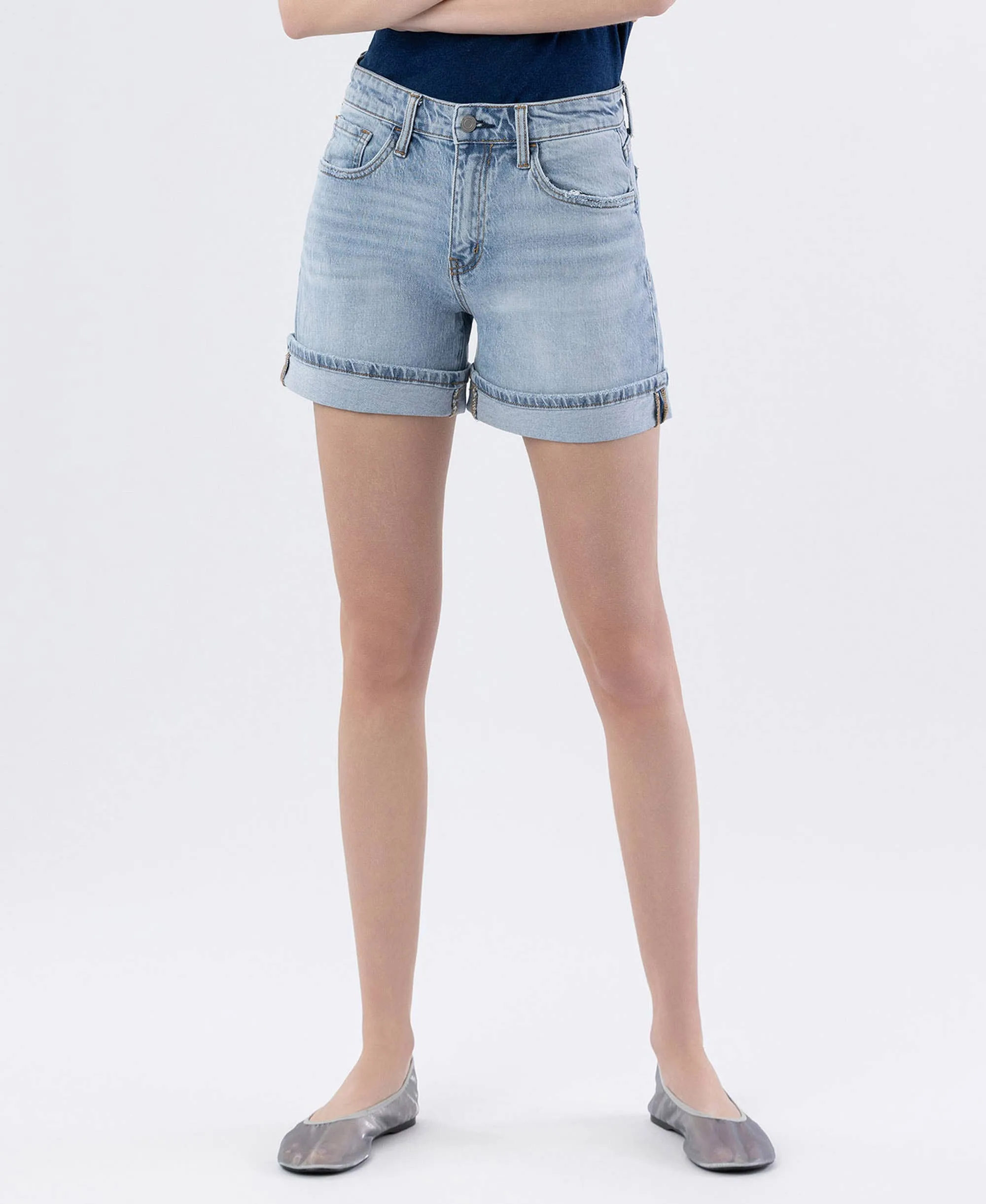 Surfside Denim Short - Vervet