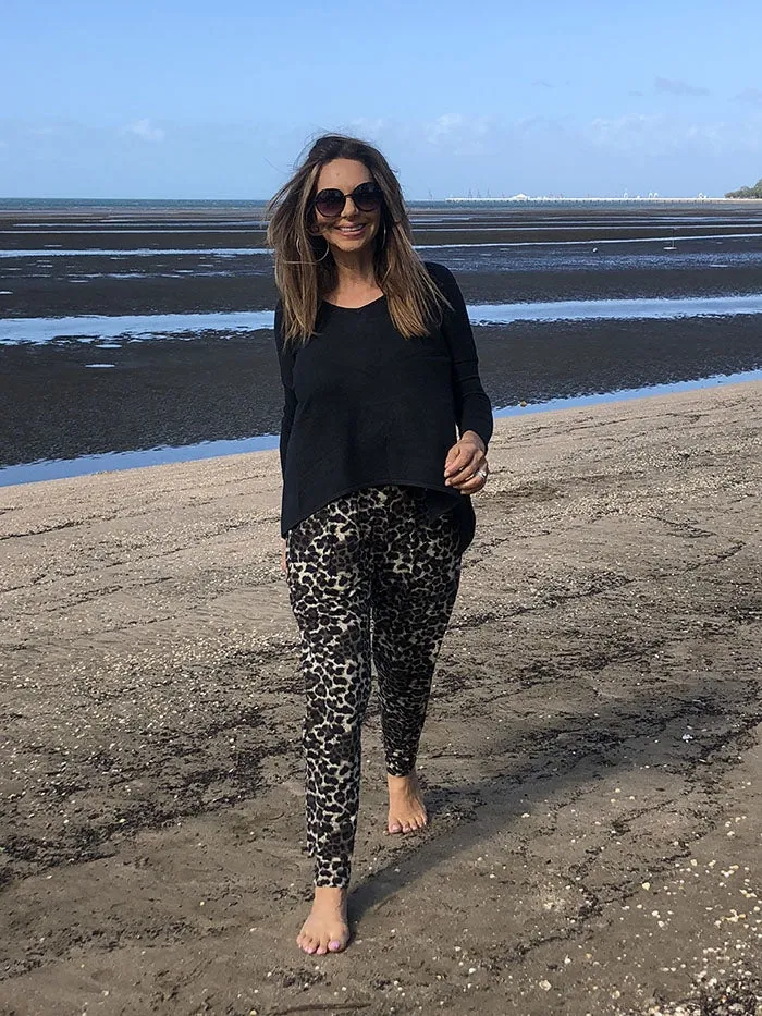Tahja Pants - Leopard