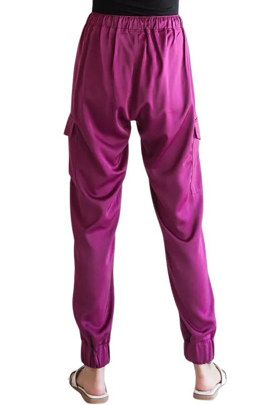 Taking It Easy Mauve Joggers