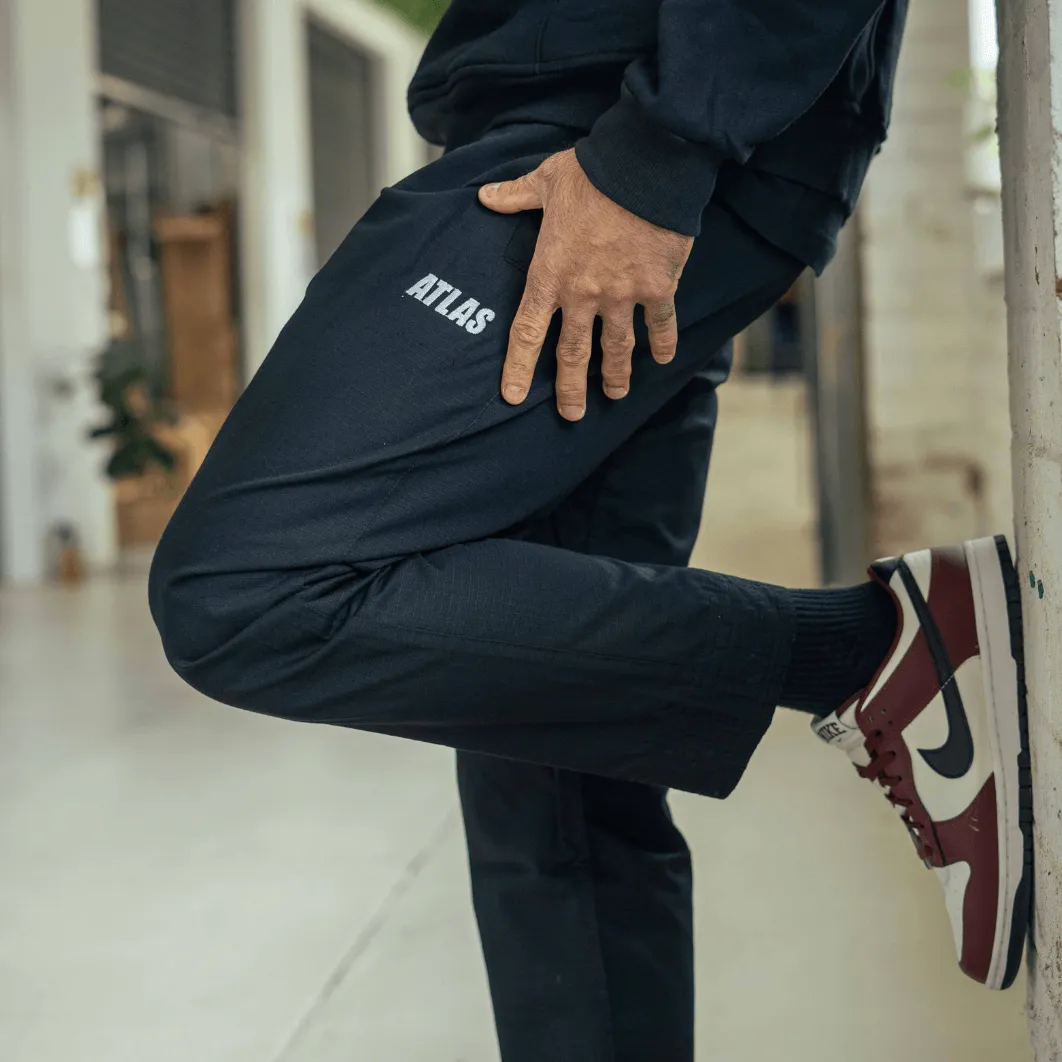 The Atlas Brand - 'Street' Ripstop Pants - Black