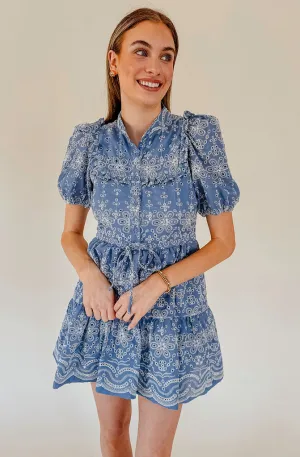 THE DARCY EMBROIDERED DRESS