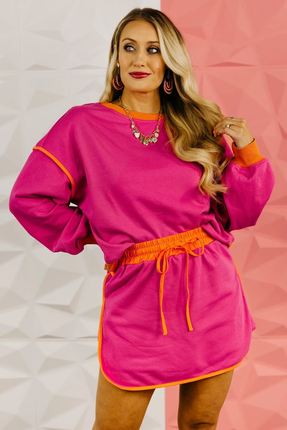 The Justin Raglan Skirt Set
