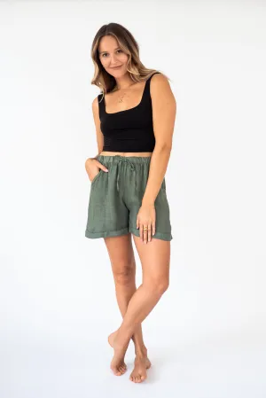The KIHEI Linen shorts