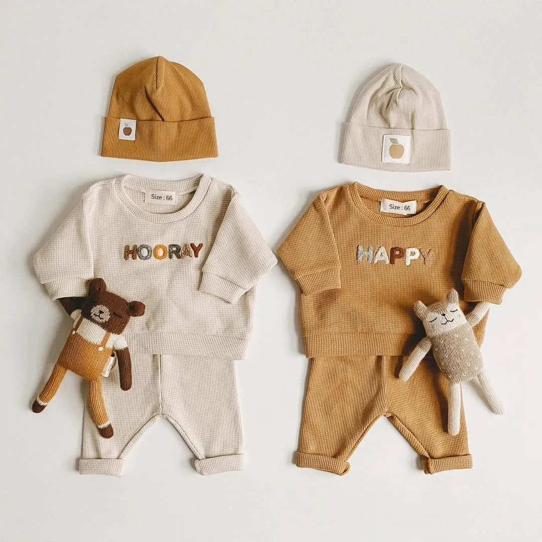 Toddler's Casual Tops   Loose Trousers Set