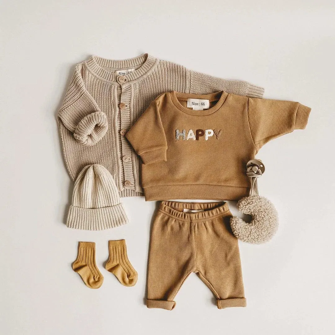 Toddler's Casual Tops   Loose Trousers Set