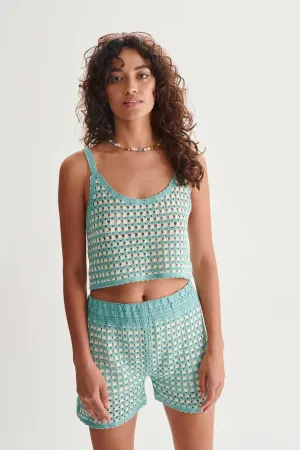 Top 24colours Crochet Blue 12170a