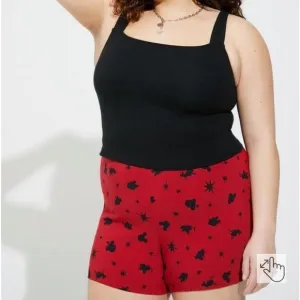 TORRID disney mickey mouse and friends pull on shorts