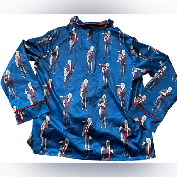 Trump Dancing Long Sleeve and Pants Pajama Set