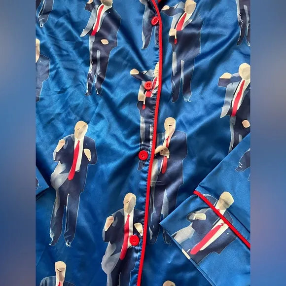Trump Dancing Long Sleeve and Pants Pajama Set