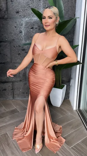TRY YOUR LUCK  COPPER DRESS