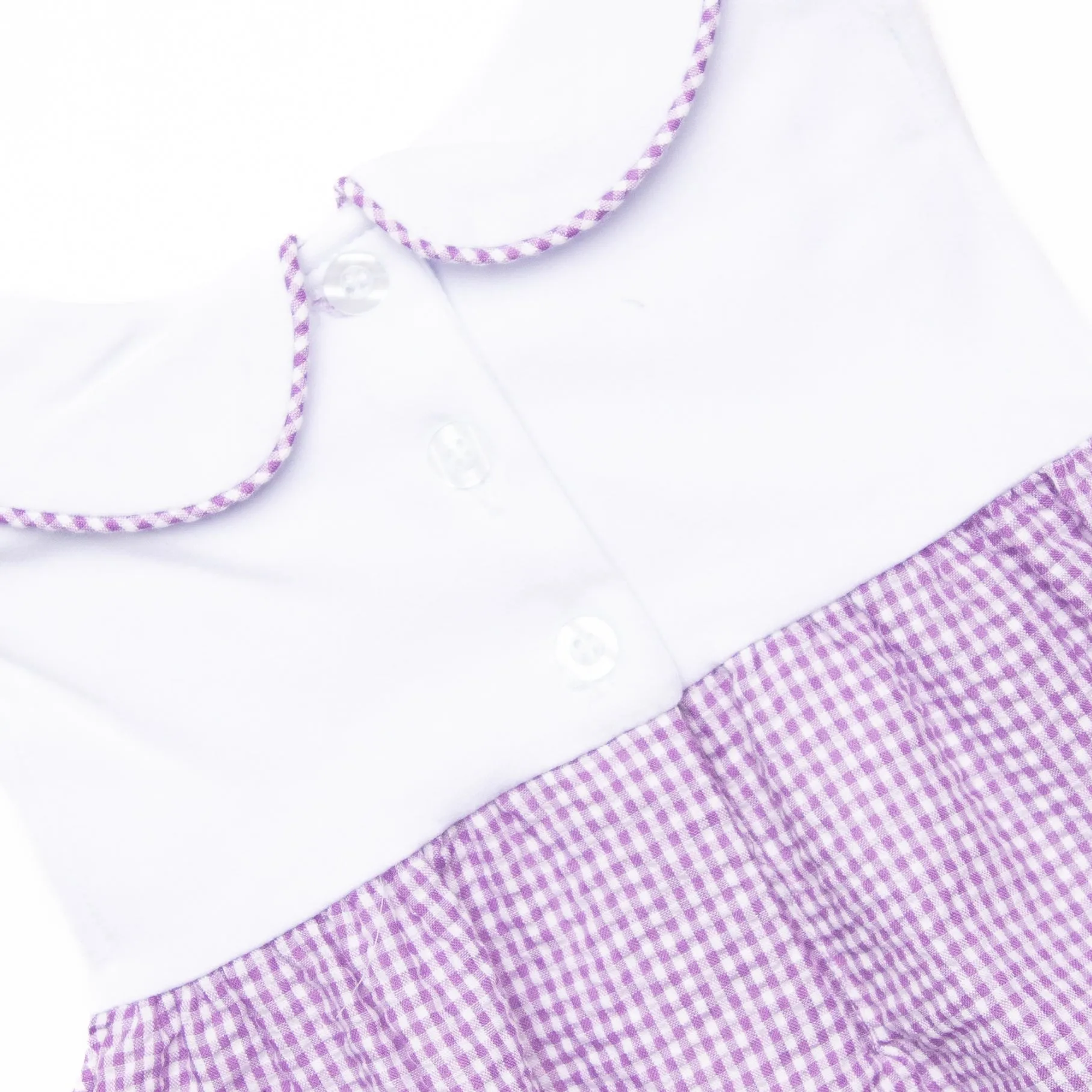 Tulip Tiers Embroidered Dress, Purple