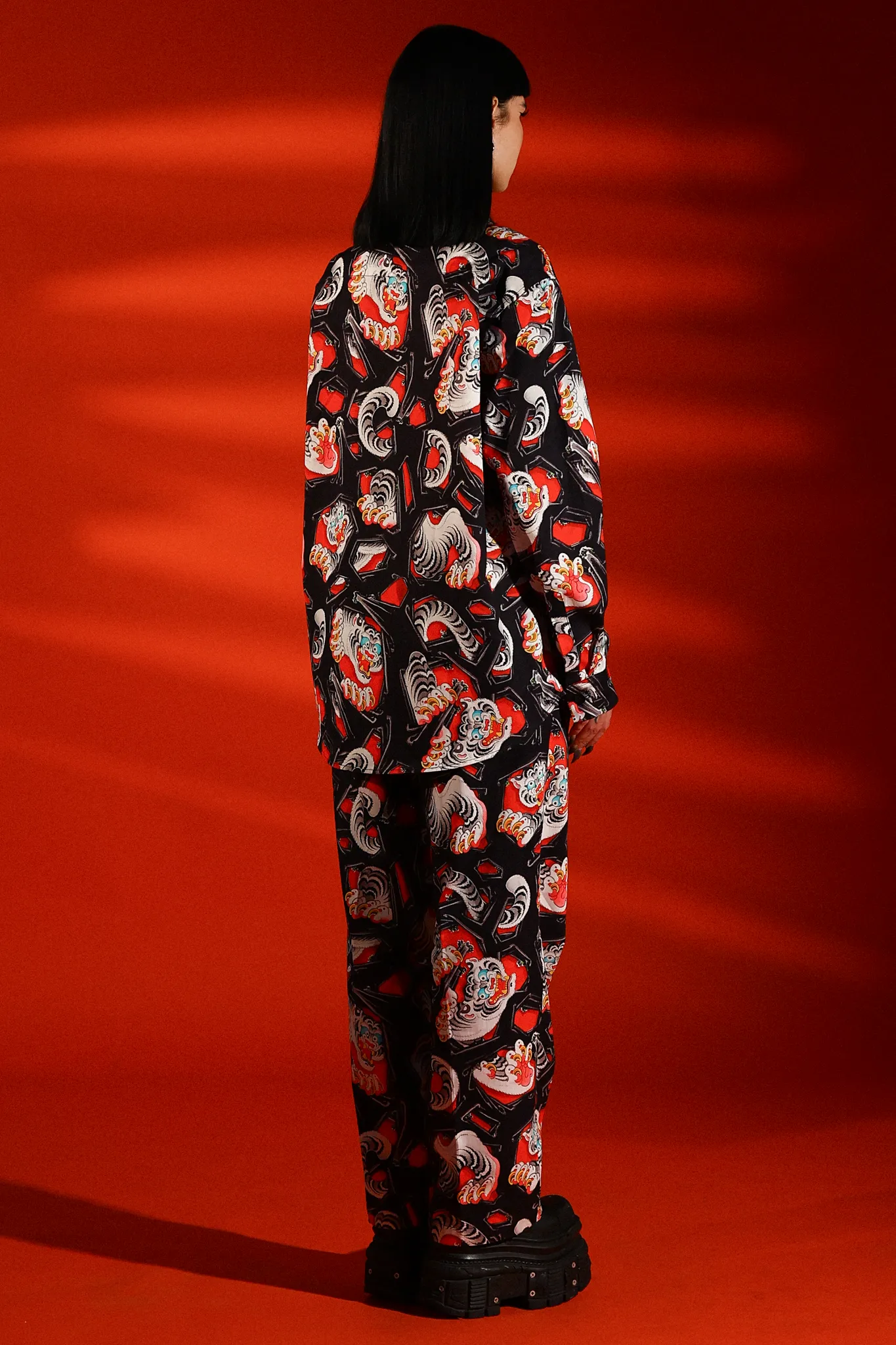 [UNISEX] ADRIAN HING X LOCO MOSQUITO BELTED TROUSERS