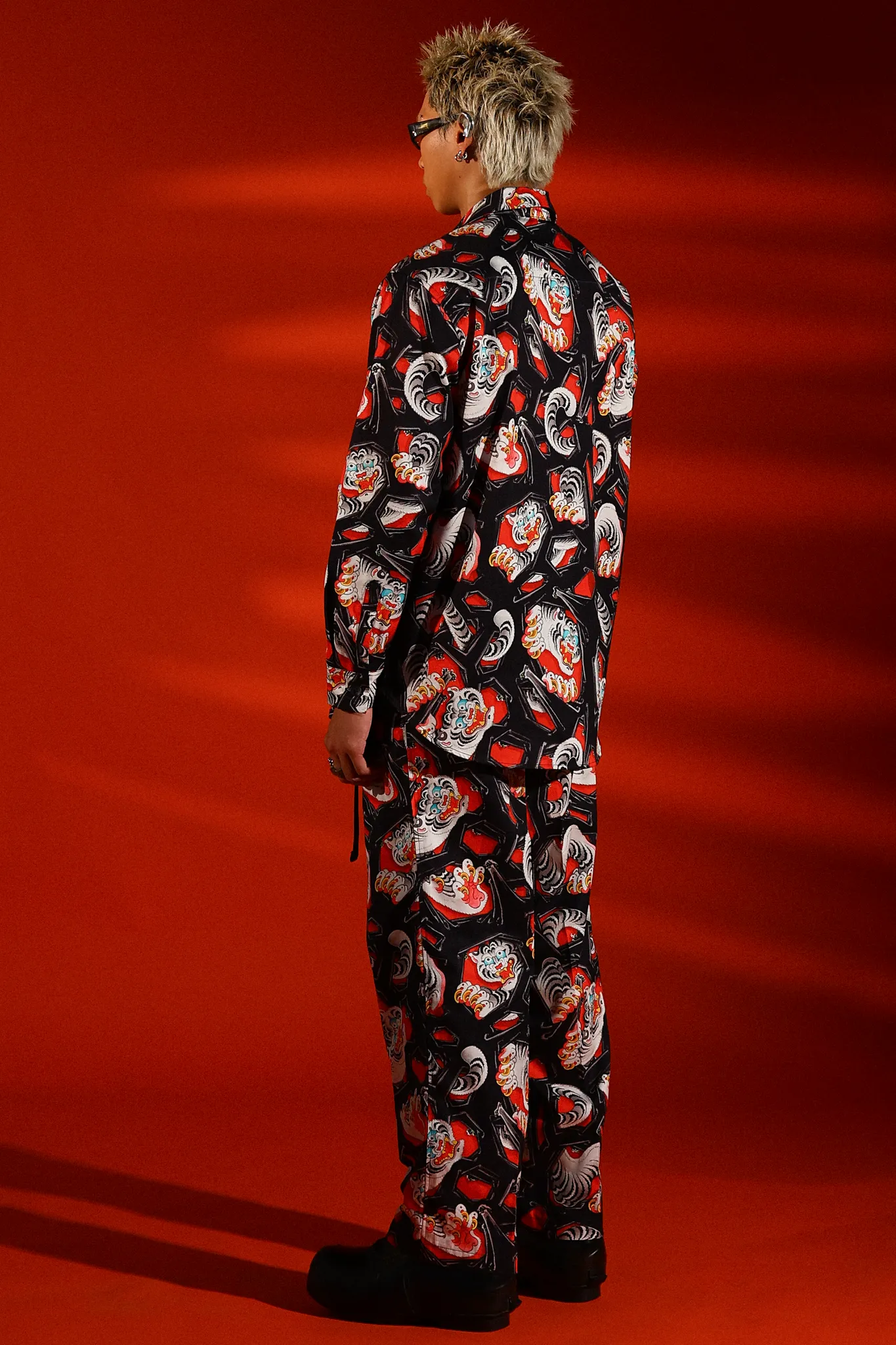 [UNISEX] ADRIAN HING X LOCO MOSQUITO BELTED TROUSERS