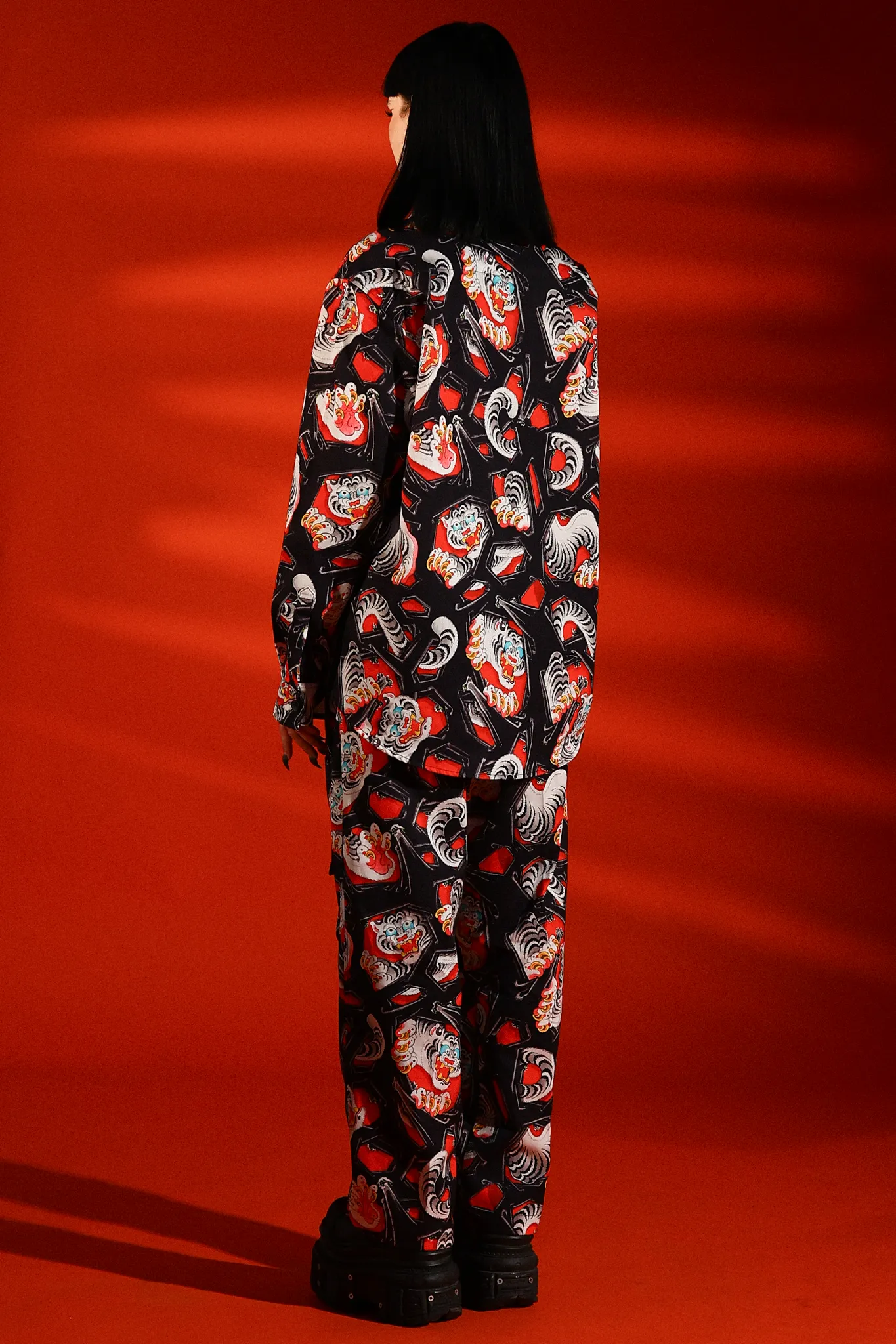 [UNISEX] ADRIAN HING X LOCO MOSQUITO BELTED TROUSERS