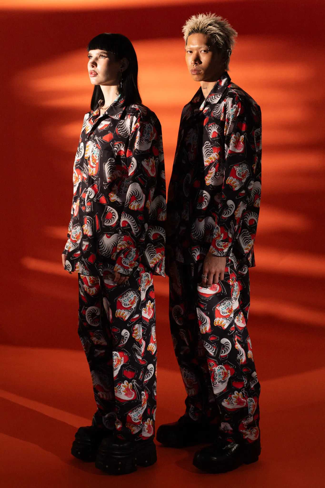 [UNISEX] ADRIAN HING X LOCO MOSQUITO BELTED TROUSERS
