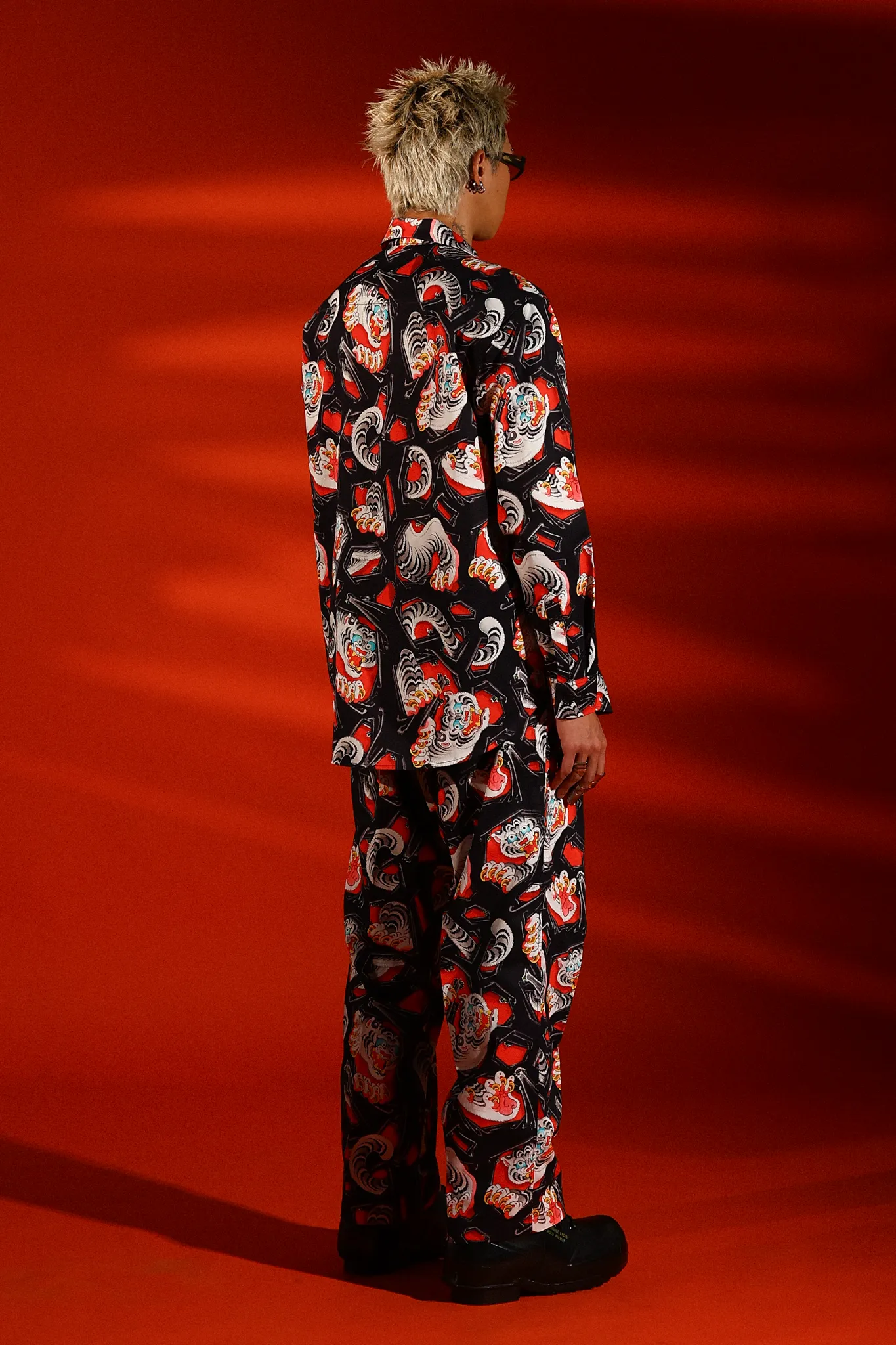 [UNISEX] ADRIAN HING X LOCO MOSQUITO BELTED TROUSERS