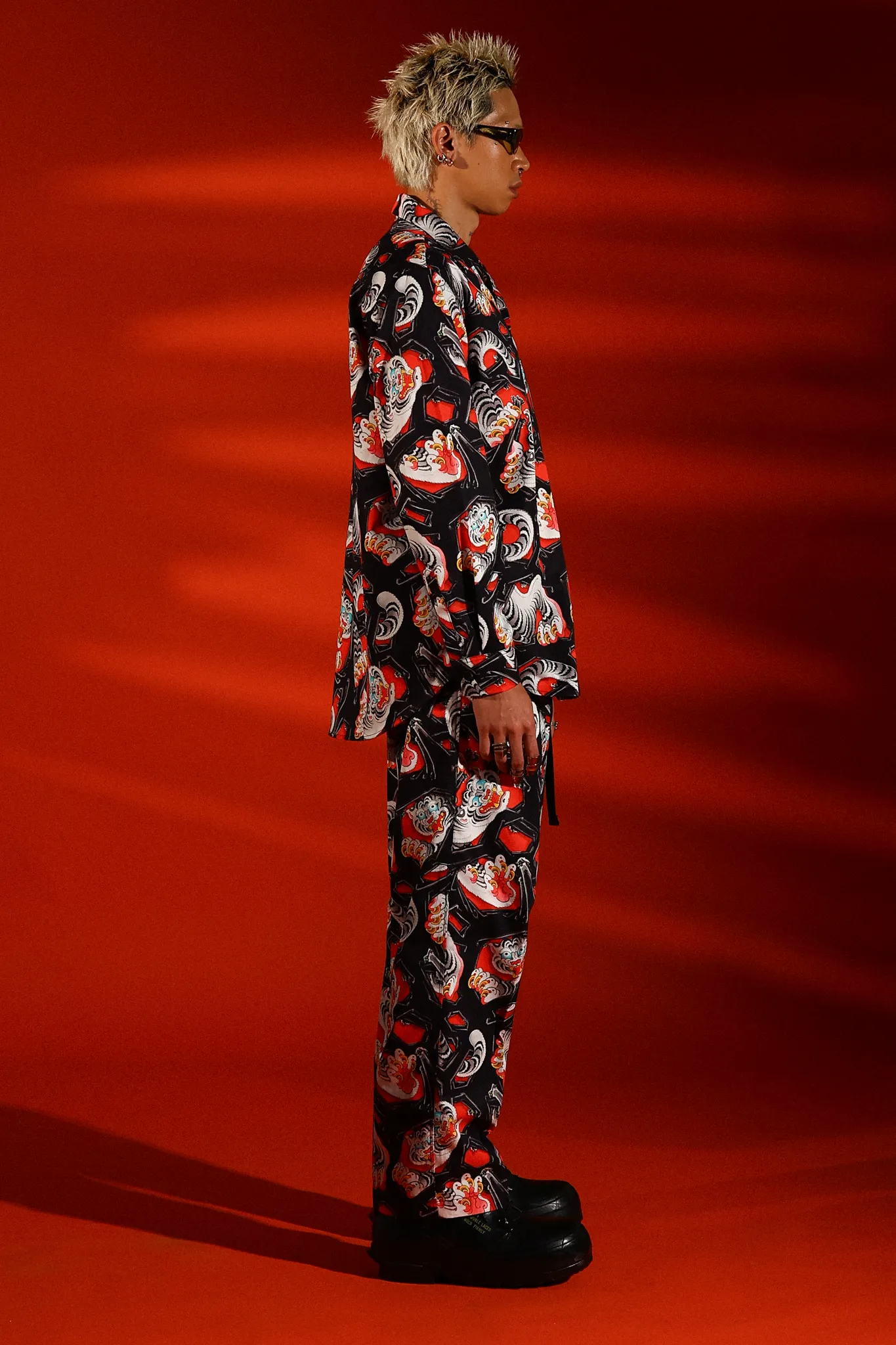 [UNISEX] ADRIAN HING X LOCO MOSQUITO BELTED TROUSERS