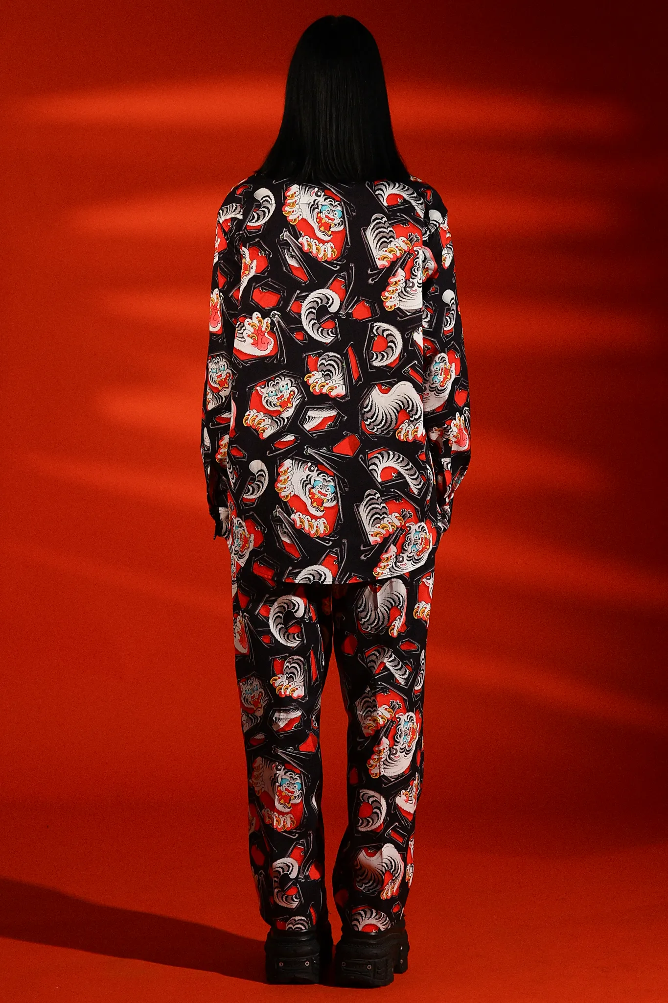 [UNISEX] ADRIAN HING X LOCO MOSQUITO BELTED TROUSERS