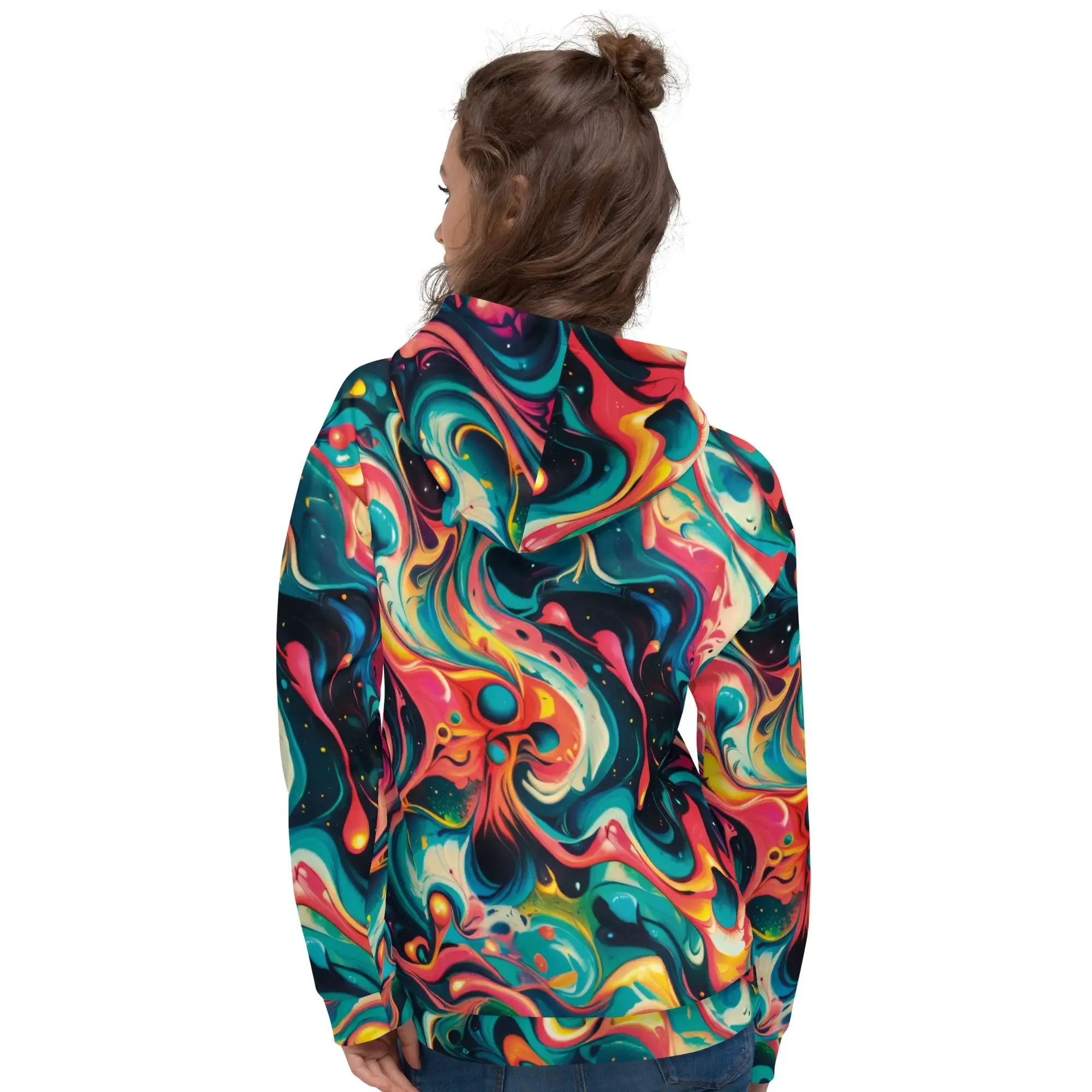 Unisex Comfort Hoodie - Celestial Splash