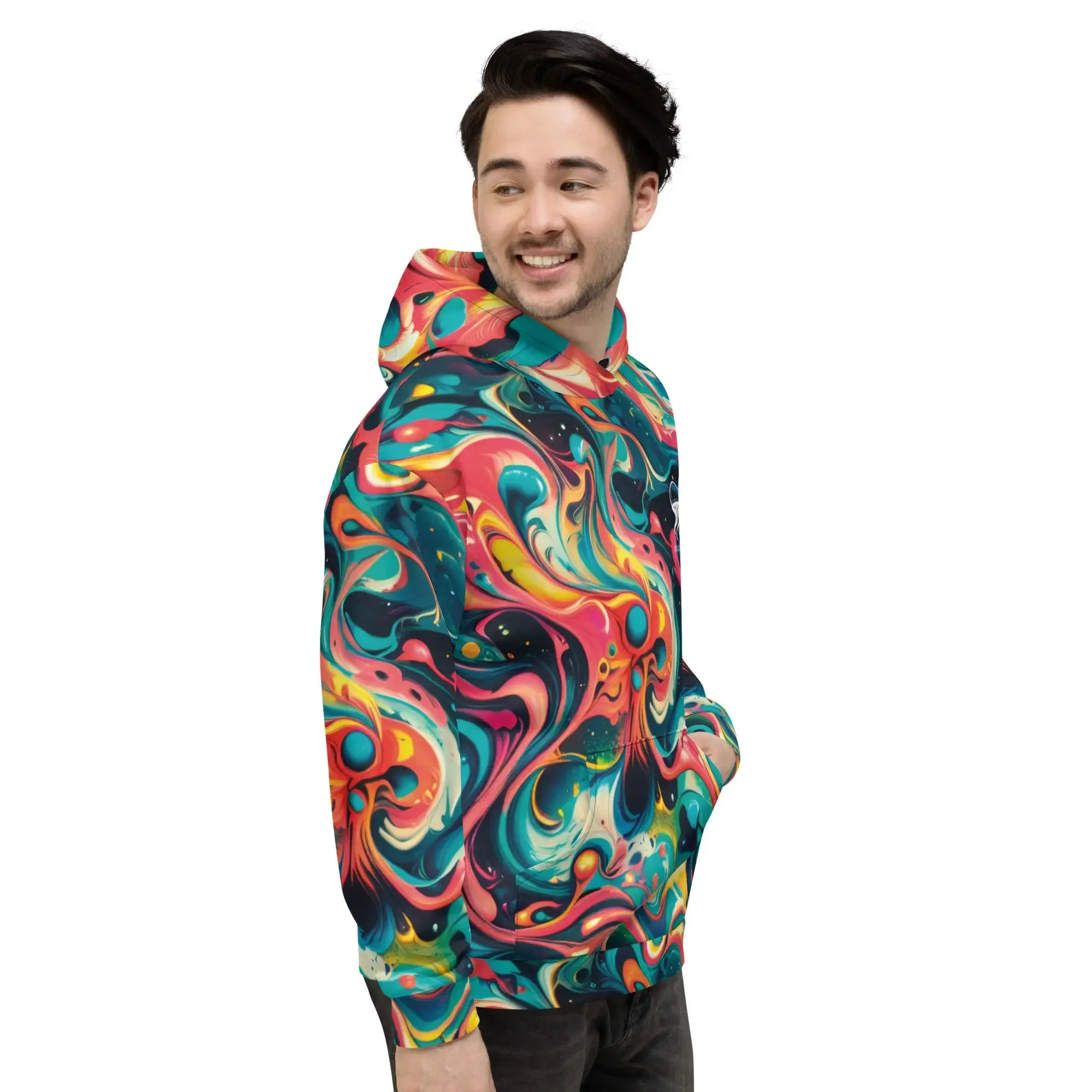 Unisex Comfort Hoodie - Celestial Splash