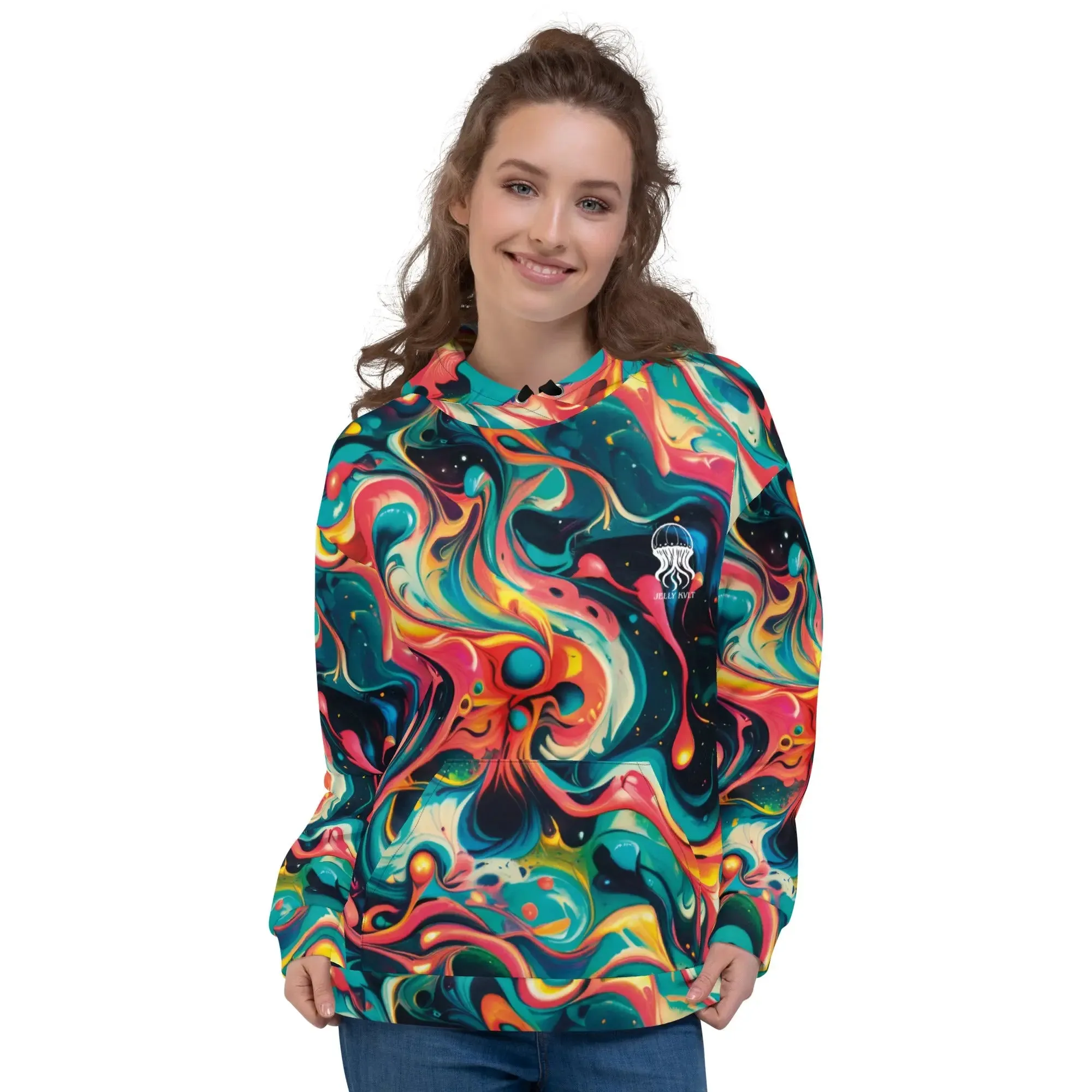 Unisex Comfort Hoodie - Celestial Splash