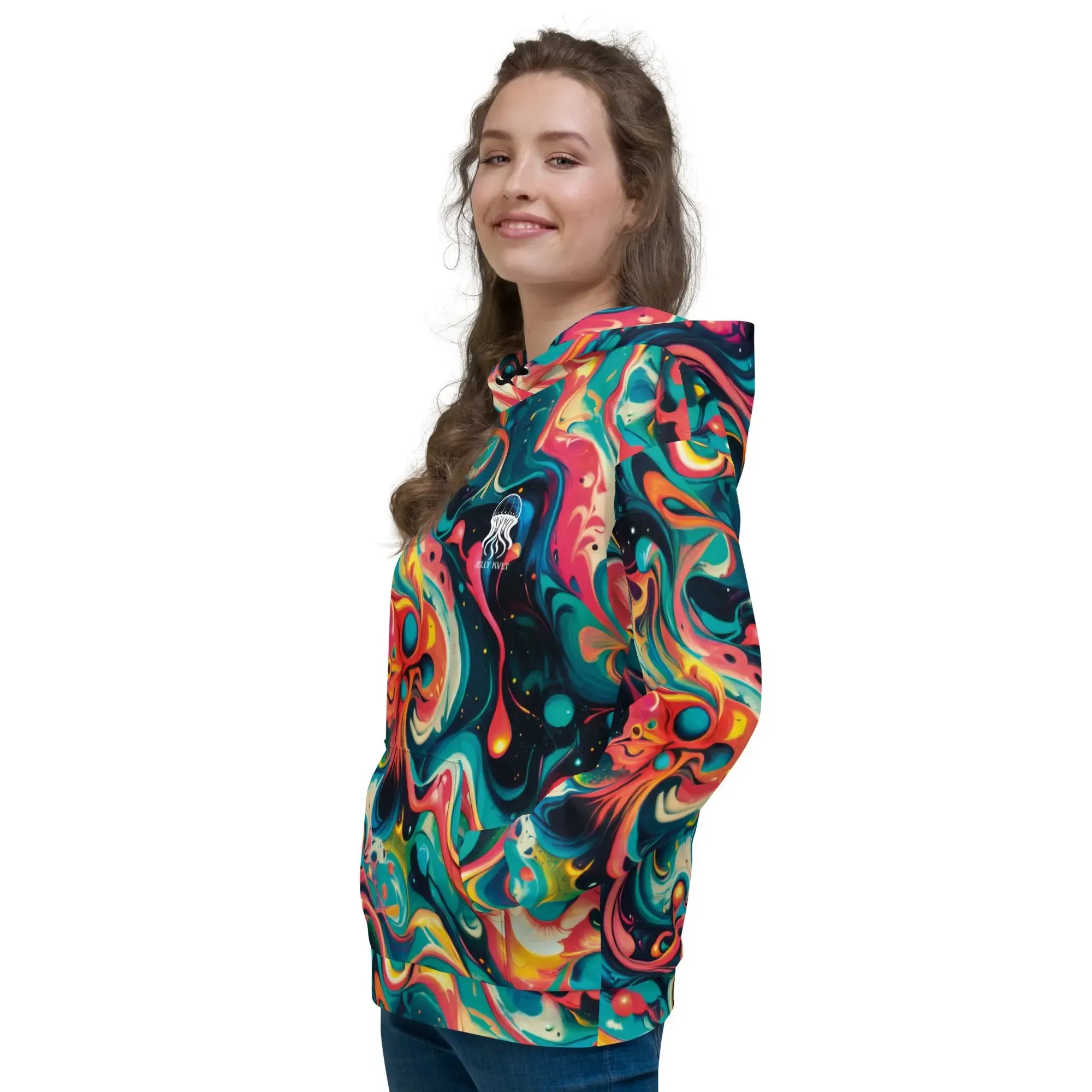 Unisex Comfort Hoodie - Celestial Splash