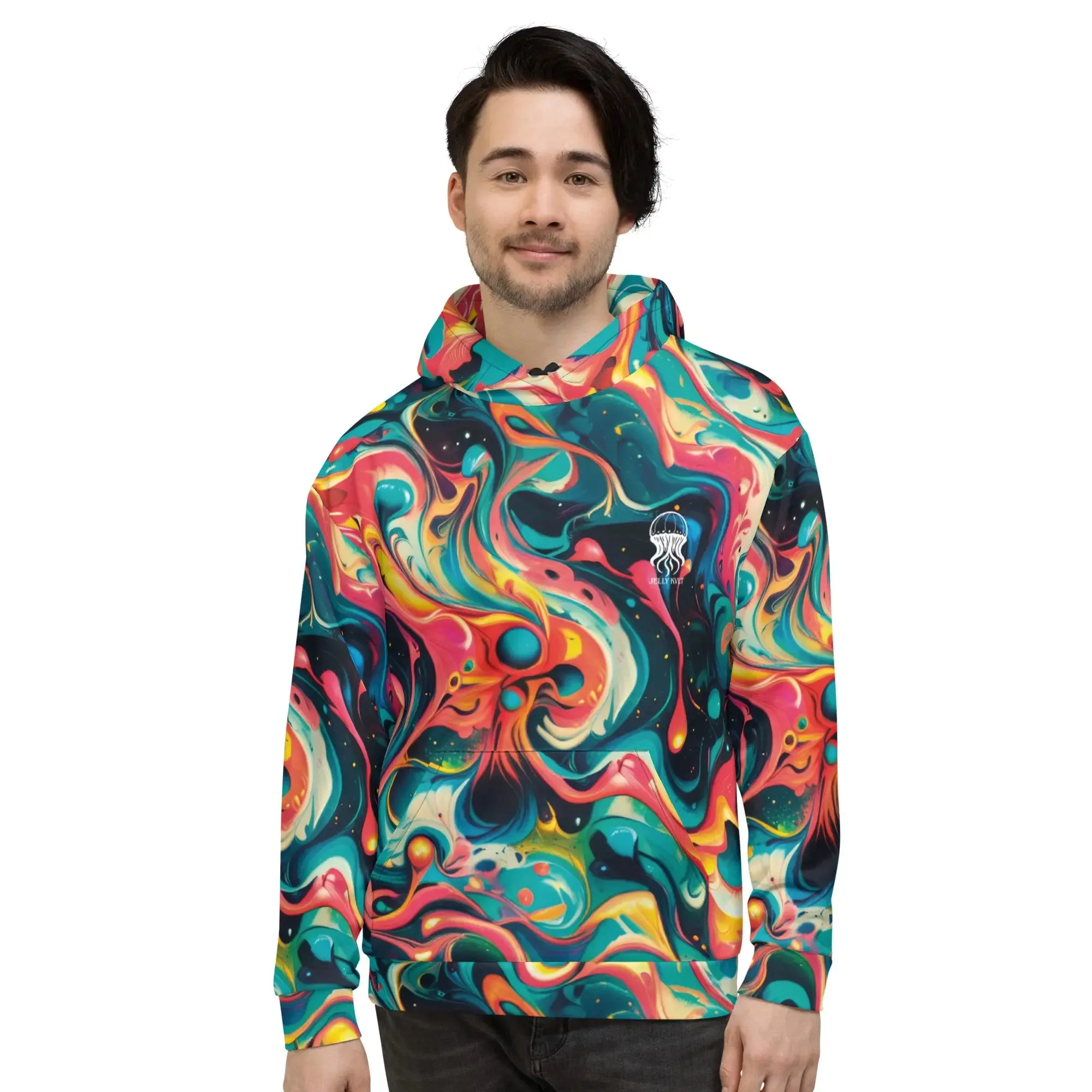 Unisex Comfort Hoodie - Celestial Splash