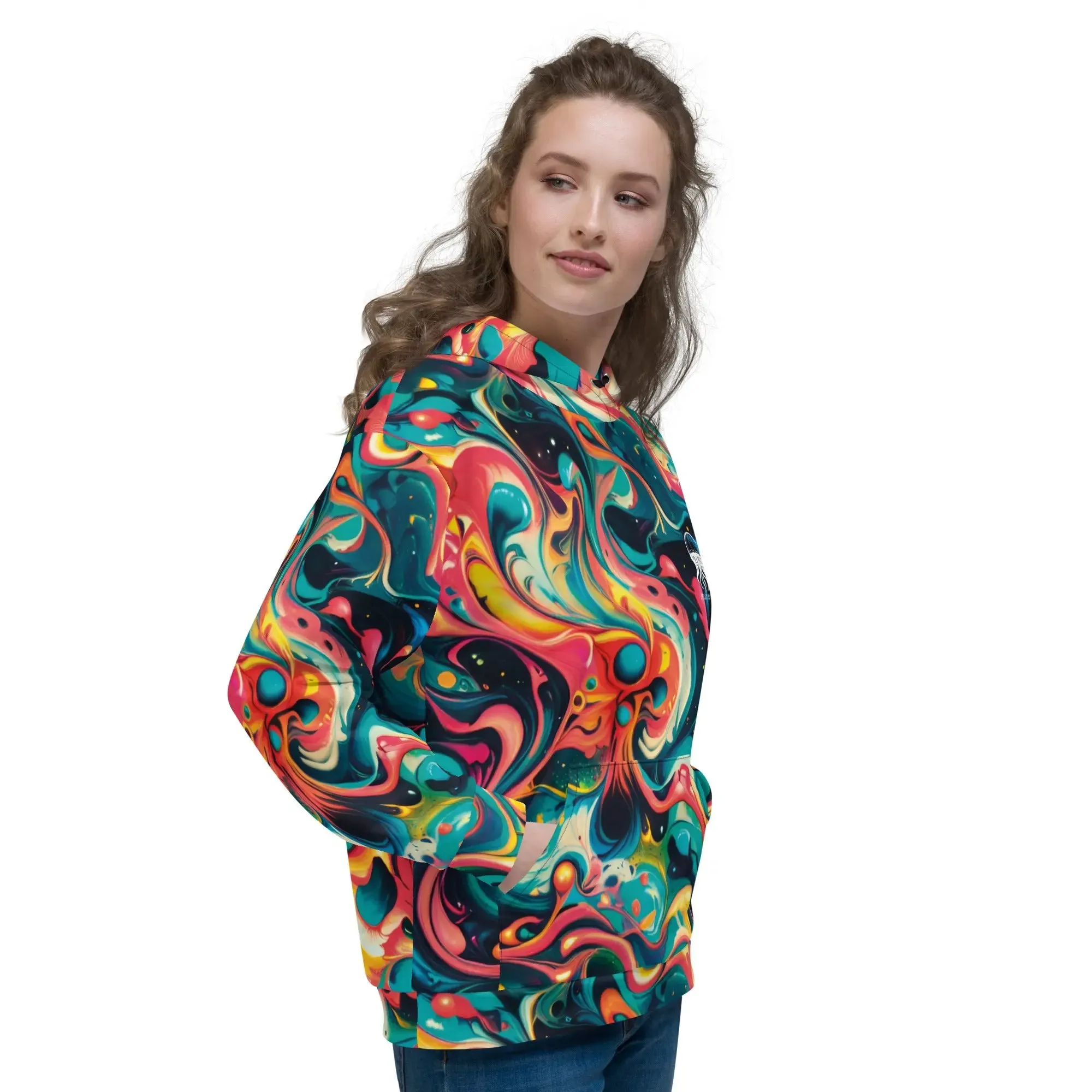 Unisex Comfort Hoodie - Celestial Splash