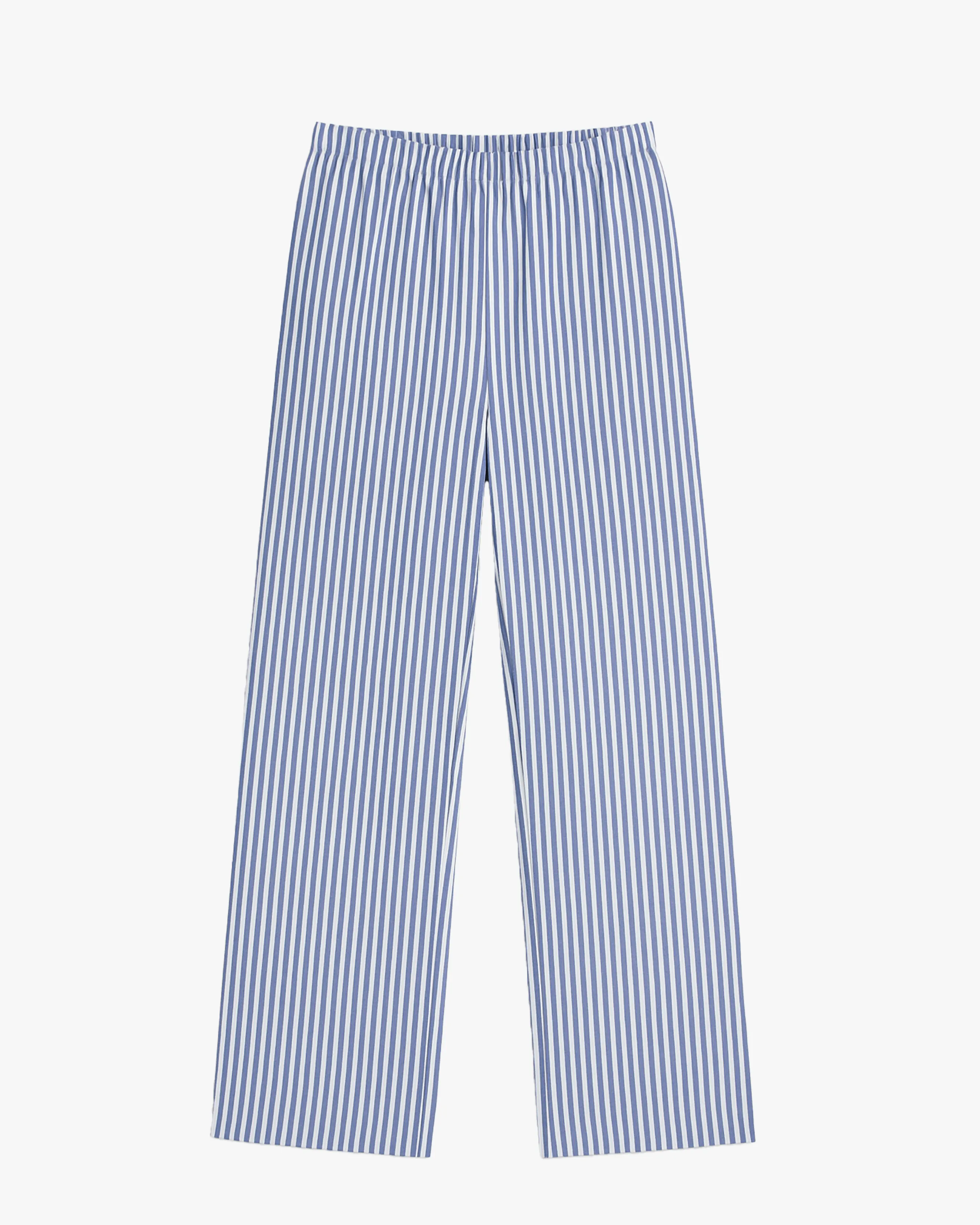 UNISEX STRIPED PANTS - BLUE