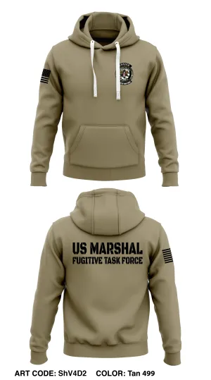 USMS CUFFED  Core Men's Hooded Performance Sweatshirt - ShV4D2