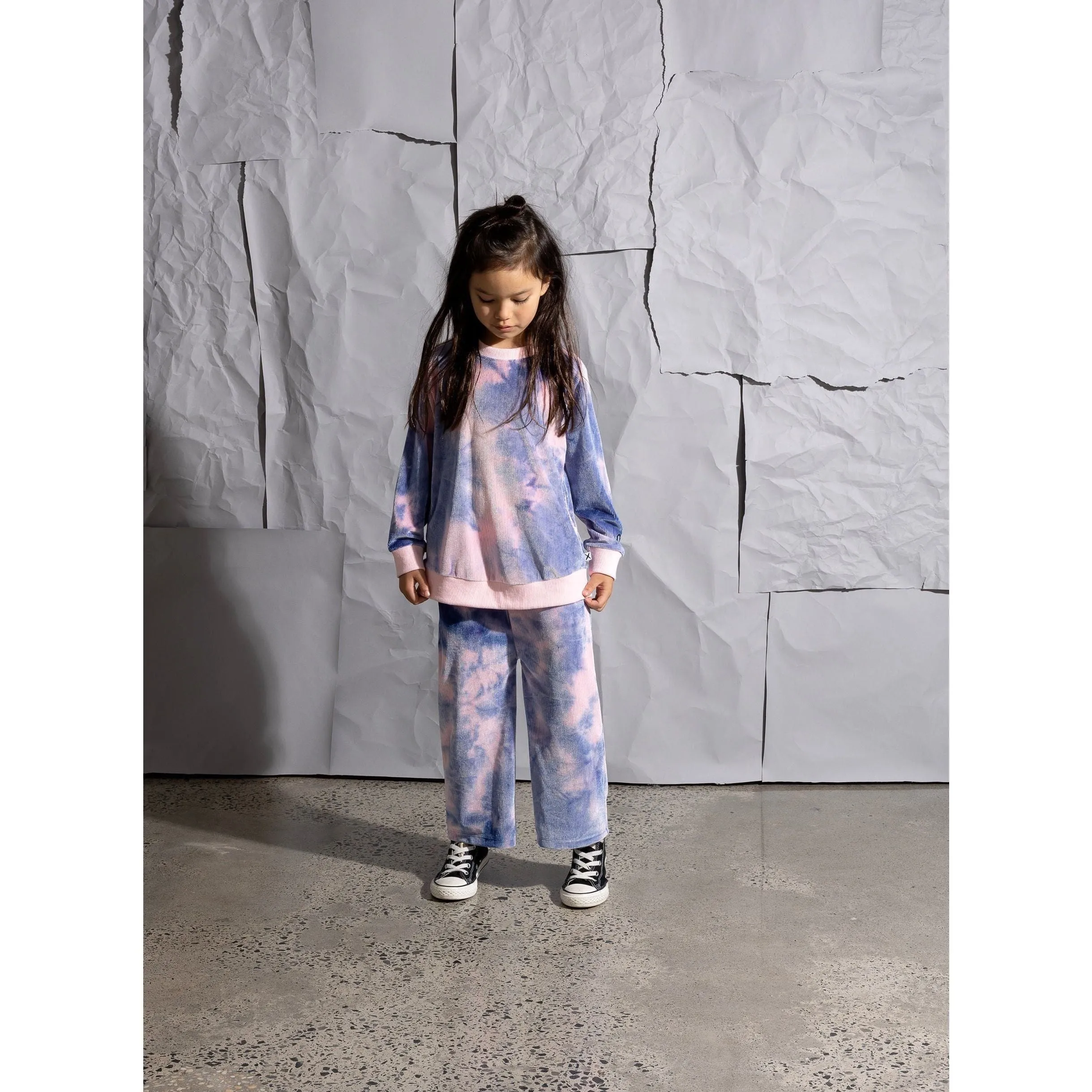 Velvet Pant - Blush Tie Dye