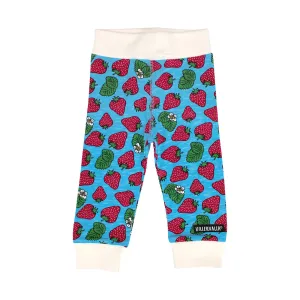 Villervalla - Comfy Pants - Strawberry - Aqua