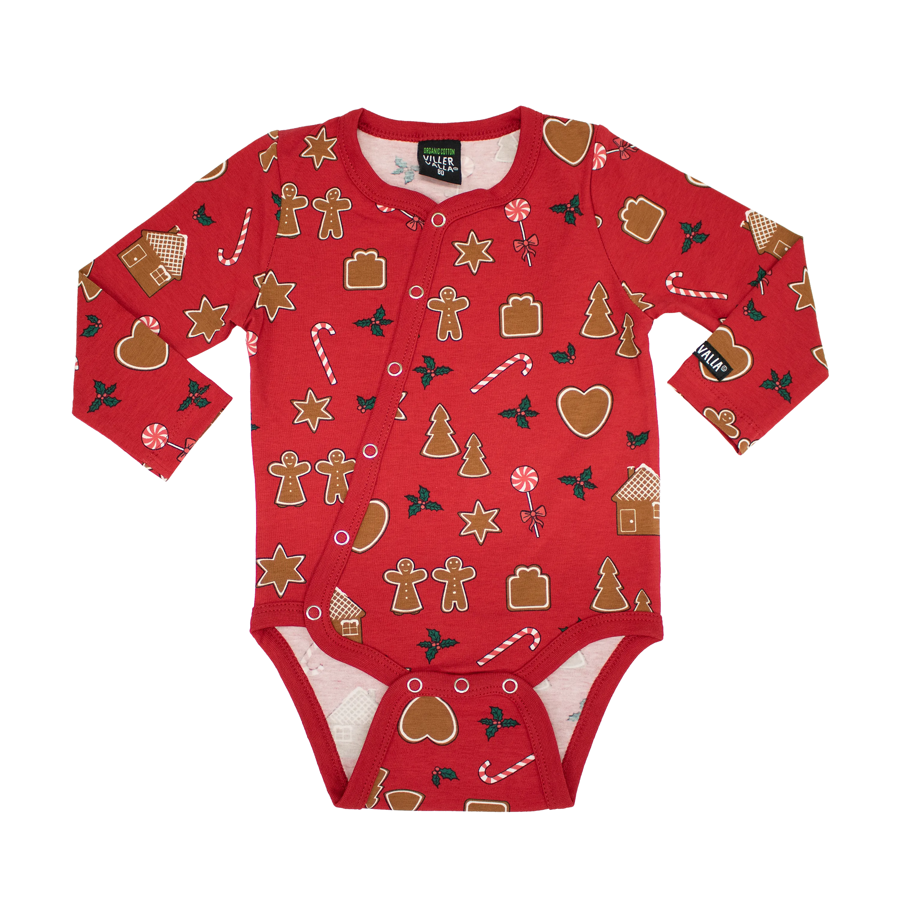 Villervalla - LS Bodysuit - Gingerbread - Tango