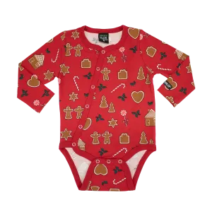 Villervalla - LS Bodysuit - Gingerbread - Tango